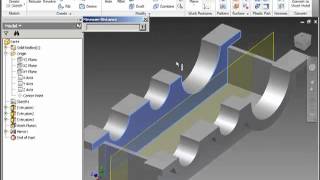 Autodesk Inventor  Part Design  Dişli Kutusu Alt Gövde [upl. by Nhguahs299]