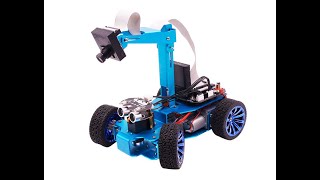 Yahboom STM 32 visual tracking robot car [upl. by Luemas932]