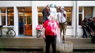 Theo Gerster nimmt die eiskalte Herausforderung an icebucketchallengemainz [upl. by Sarson]