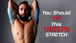 How to Stretch Your Triceps تمرين استطالة لعضلة الترايسيبس [upl. by Itirp]