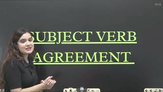 Subject Verb Agreement✅  English Grammar  English Language CUET 2024 [upl. by Mckenna194]