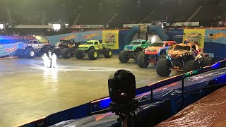 Hot Wheels Monster Trucks Live Glow Party Norfolk 2023 Sunday Afternoon [upl. by Inihor522]