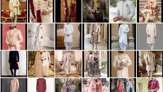 Indian groom wear design ideas  Mens wedding outfit sherwani ideasi2022 [upl. by Ynnor]