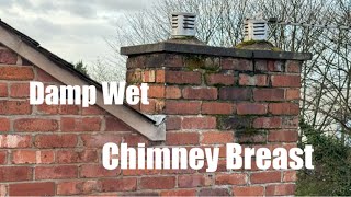 Dump chimney breast penetrating damp [upl. by Dearr]