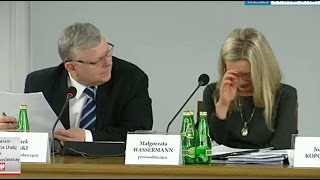 Małgorzata Wassermann nie wytrzymała na odpowiedź sędziego [upl. by Rabassa798]