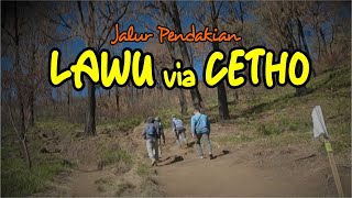 Ramainya Pendakian Akhir Tahun Lawu via Candi Cetho [upl. by Llevert]