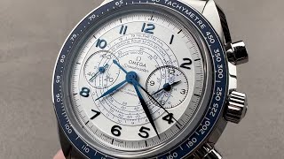 Omega Speedmaster Chronoscope 32930435102001 Omega Watch Review [upl. by Zoe]