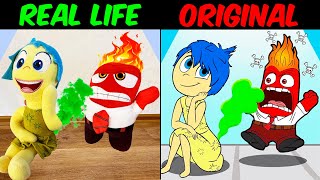 JOYs FAIL  Best TikToks of Inside Out 2   Original vs Real Life [upl. by Morell]