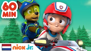 PAW Patrol  1 uur lang de beste avonturen van Chase en Ryder  Nick Jr Nederlands [upl. by Nosnej886]