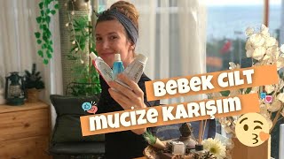 MUHTEŞEM BOTOX ETKİLİ  Bebek Cilt Krem Karışımı  ialuset bepanthen [upl. by Ydualc767]