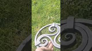 Triskelion Trivet handmade metal diy steel craftmanship [upl. by Eittol]