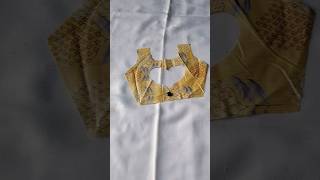 Blouse design cutting trick ✂️ trips ✨💡easy fashion shortvideo stitching [upl. by Yasmeen581]