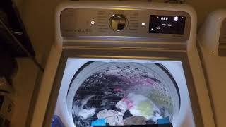 LG Top Load Washer with Turbowash Technology Complete Wash Cycle [upl. by Tara342]