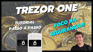 TREZOR ONE TUTORIAL COMPLETO [upl. by Aihsatal]