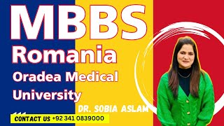 Study MBBS in Romania  Oradea Medical University [upl. by Notsae]