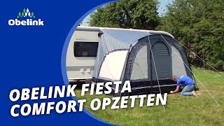 Obelink Fiesta Comfort Opzetten  Instructievideo  Obelink [upl. by Ayotal]