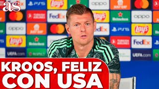 REAL MADRID  Las palabras de KROOS previas a la PRETEMPORADA por ESTADOS UNIDOS  Diario AS [upl. by Algernon]