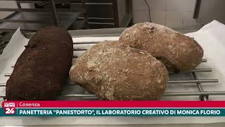 Cosenza Panetteria quotPaneStortoquot il laboratorio creativo di Monica Florio [upl. by Shelby609]