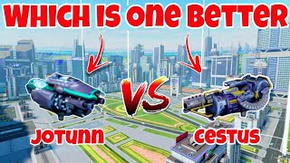 WR🔥New Weapon Jotunn VS Cestus Weapon Comparisons WAR ROBOTS [upl. by Arahsit679]