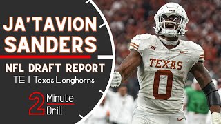 JaTavion Sanders could be DANGEROUS in the NFL  2024 NFL Draft Report amp Scouting Profile [upl. by Drews]