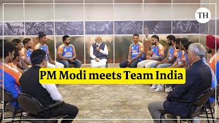 Team India meets Prime Minister Narendra Modi [upl. by Avron]