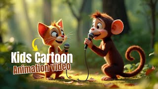 How To Make a Faceless Music Cartoon Channel with Free Tools [upl. by Burne]