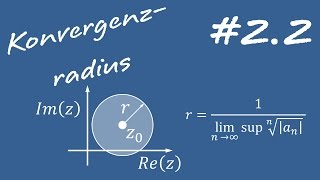 22 Konvergenzradius einer Taylorreihe  Mathe 2 für Ingenieure [upl. by Cosma]