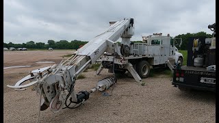 Altec Digger Pole Truck Welding Repair [upl. by Stanwin]