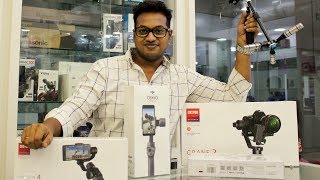 Best Budget 3 Axis Gimbal  Stabilizer Price in Bangladesh  Gimbal for Mobile or DSLR [upl. by Nnovahs]