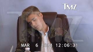 Justin Bieber Deposition  Catches Some TMZzzzzzs During Depo  TMZ [upl. by Keffer]