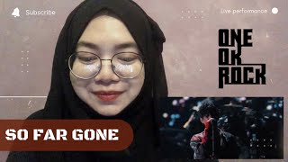 So Far Gone  live  Luxury Disease Japan Tour 2023 ONE OK ROCK REACTION ‼️ [upl. by Aronel]