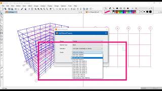 Sap2000 Turkish Standards Material properties in Sap2000 [upl. by Ogram]