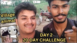 WE GO TO VILLAGE ll 20 DAY CHALLENGE DAY 2 Shalokhandkallisvlogz [upl. by Astto]