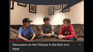 FILIOQUE DEBATE 2V2 EAST VS WEST [upl. by Cain297]