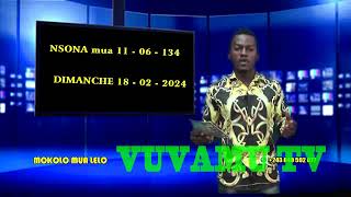 CALENDRIER AFRICAIN DU 18 FEVRIER 2024 KOYEBA MIKOLO NDENGE BAKOKO NA BISO BASALELAKA NA MOKILI [upl. by Jecoa]