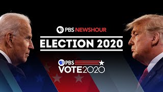 WATCH Election results  PBS NewsHour special coverage [upl. by Anitak]