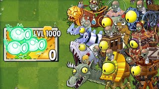 PvZ2 Final Boss  Every Random Plant LEVEL 1000 Attack Pvz2 All Bosses Fight [upl. by Semadar740]