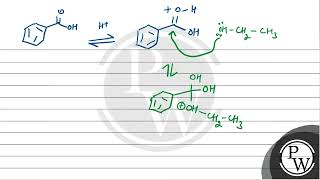 Ethyl benzoate can be prepared from benzoic acid by using [upl. by Hatti]