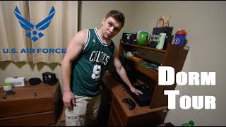 Air Force Cribs Nellis AFB Dorm Life [upl. by Nidnal]