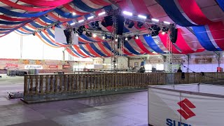 Es geht wieder Los  Der Aufbau des Dortmunder Oktoberfest 2022 [upl. by Artsa]