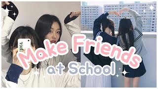 How to make friends at school 🤍 [upl. by Edina830]