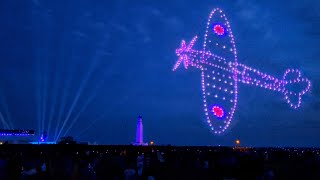 MUST WATCH Stunning DDay Drone Show [upl. by Yenaj]