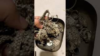 Silver Raw material change 1kg silver ईट 😳🖱️mewati jewellery shortsviral raw silver shorts [upl. by Gunzburg]