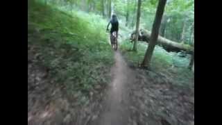 Hollow Point Trail at Strouds Run State Park in Athens Ohio [upl. by Lime]