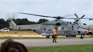 HD Italian Navy NH90 lift off  Volkel Air Base [upl. by Rambow]