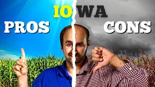 The TRUTH about living in Iowa  REAL pros and cons [upl. by Cleave336]