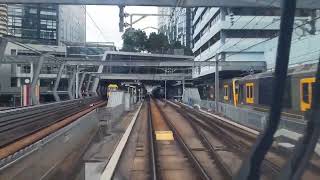 Epping to Sydenham on Metro First day of ChatswoodSydenham extension [upl. by Wallraff]