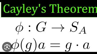 Cayleys Theorem in Tamil and English ug mathspg Maths Competitive exam [upl. by Cherry]