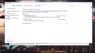 How to Enable Missing High Performance Plan  Performance Power Plan In Windows 10 [upl. by Clance346]