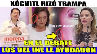 MARTES DE BOMBAZO SE CONFIRMA XOCHITL HIZO TRAMPA EN EL DEBATE LE SOPLARON LAS PREGUNTAS [upl. by Dannon]